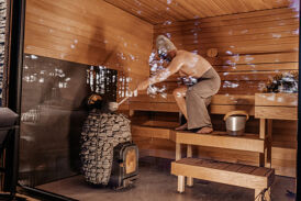 HUUM HIVE wood sauna heater environment HUUM HIVE wood sauna heater environment